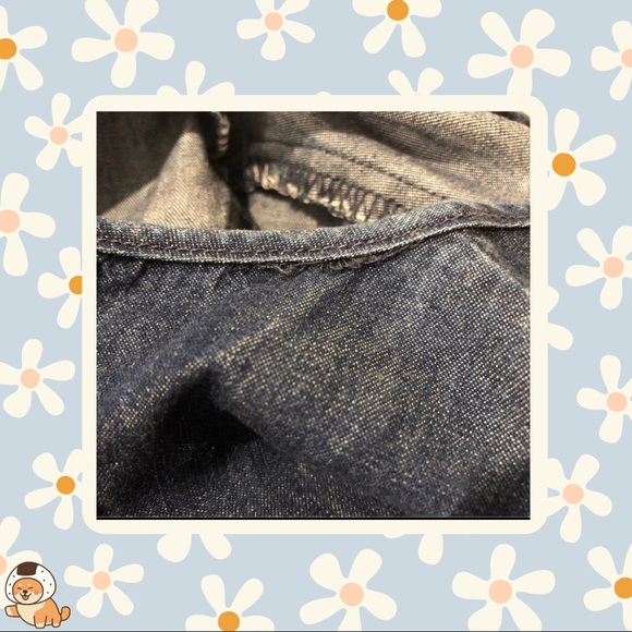 Banana Republic Chambray Denim A-Line Dress - Picture 8 of 8